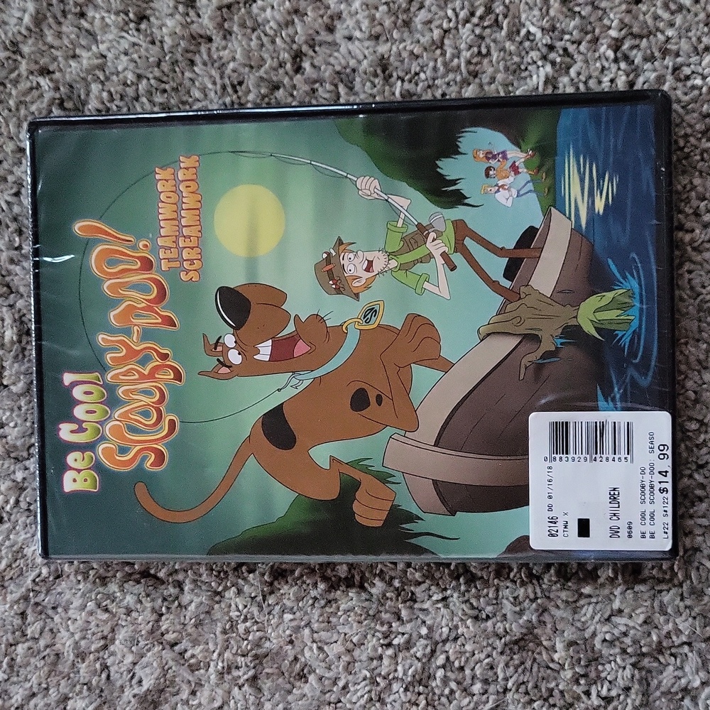 NWT, Be Cool Scooby-Doo! Teamwork Screamwork Season 1 Part 2 DVD